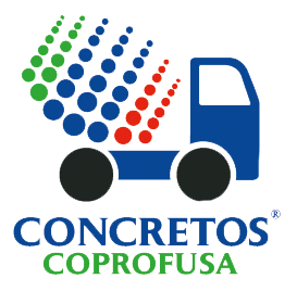 logotipo de concretos coprofusa