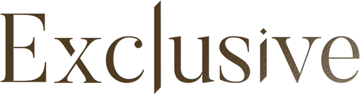 Logotipo del salón de eventos sociales Exlcusive