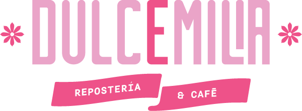 Logotipo de Dulcemilia Cafetería y responstería
